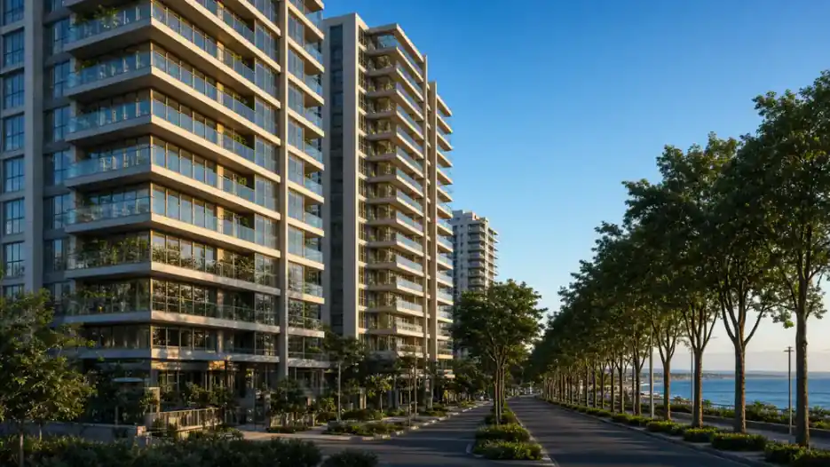 Prédios residenciais de alto padrão na Pituba, em Salvador