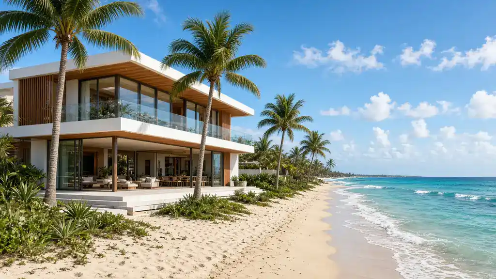 Casa de alto padrão à beira-mar na orla de Salvador