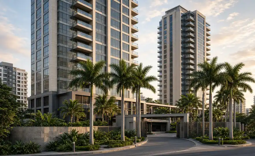 Direito condominial no Caminho das Árvores, Salvador Torres residenciais de alto padrão no Caminho das Árvores, em Salvador, para direito condominial