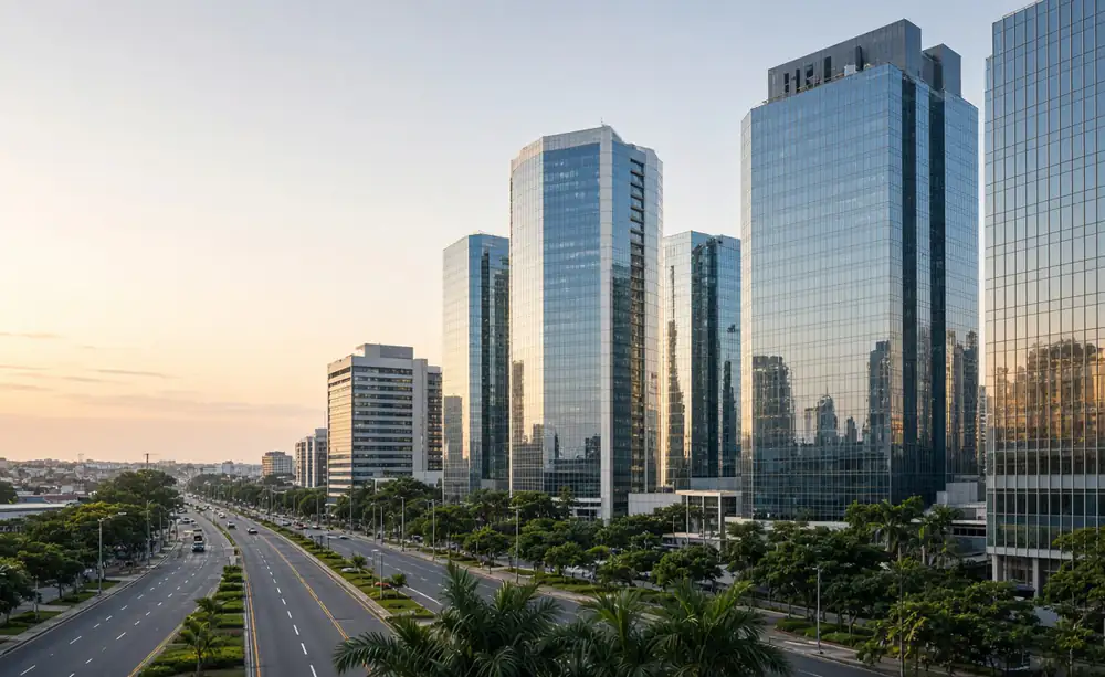 Torres corporativas no STIEP, Avenida Tancredo Neves, Salvador, para holding patrimonial